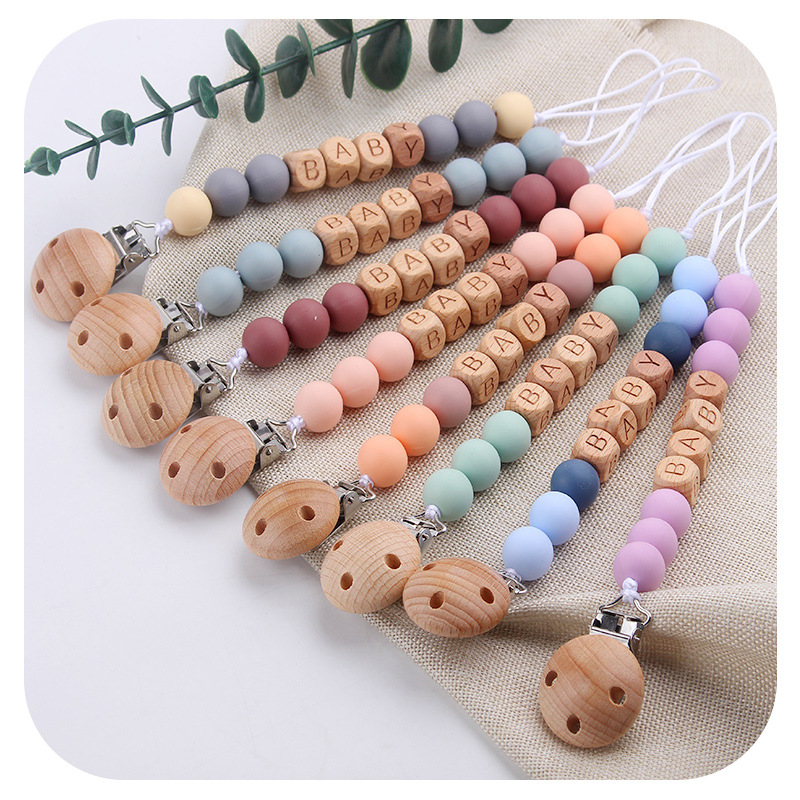 Baby Products Gift - Yeni Bebek emzik klipsi Kişiselleştirilmiş Adı
